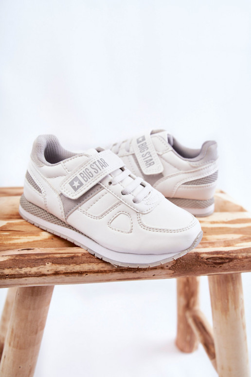 Kindersportschuhe Big Star KK374009 weiß Kindersportschuhe Big Star KK374009 weiß