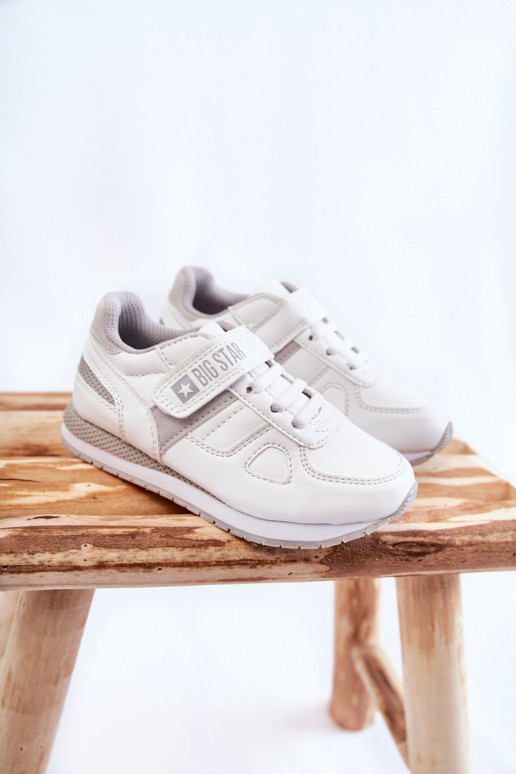 Kindersportschuhe Big Star KK374009 weiß Kindersportschuhe Big Star KK374009 weiß