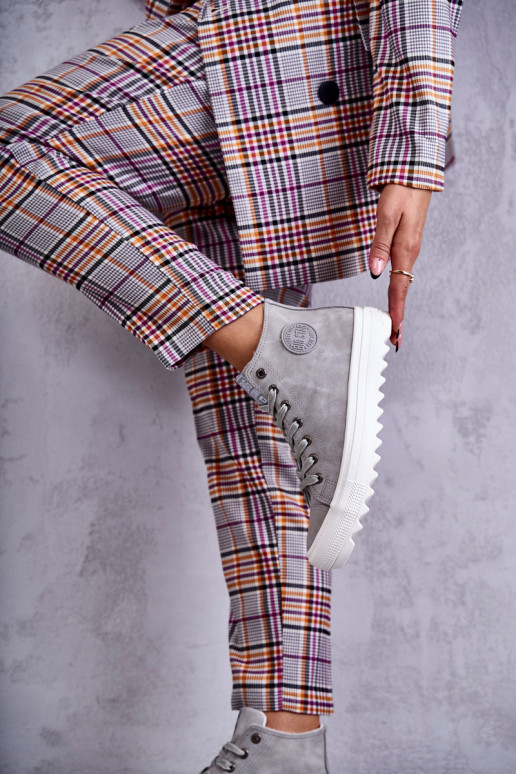 Freizeitschuhe Big Star warme graue Farbe EE274114 Freizeitschuhe Big Star warme graue Farbe EE274114