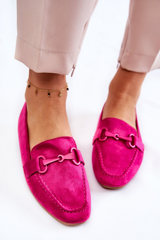 Wildledermokassins mit Ornamenten in rosa Santi Wildledermokassins mit Ornamenten in rosa Santi