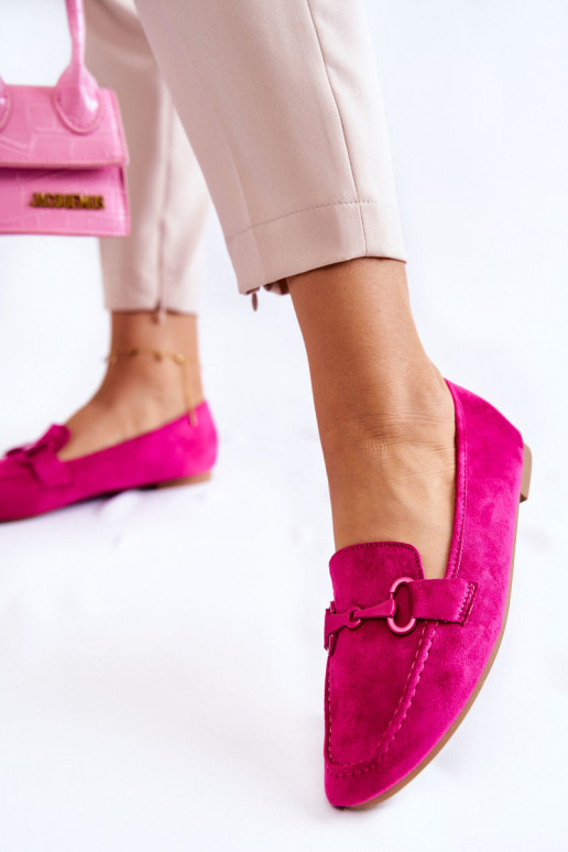 Wildledermokassins mit Ornamenten in rosa Santi Wildledermokassins mit Ornamenten in rosa Santi