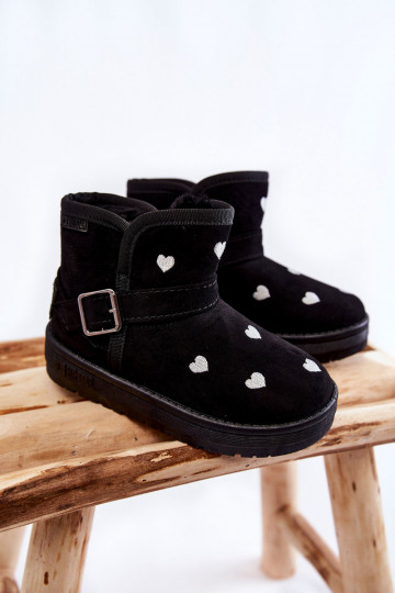 Kinder-Schneestiefel Big Star KK374243 schwarz