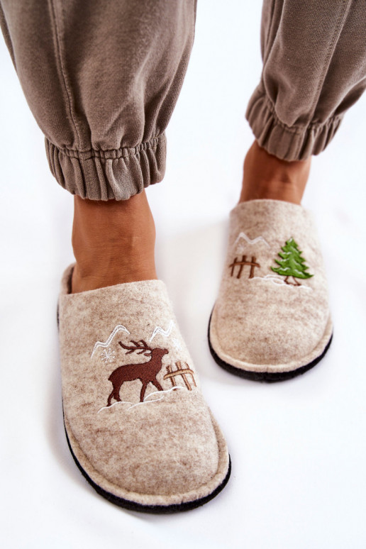 Hausschuhe Big Star KK276016 beige Hausschuhe Big Star KK276016 beige