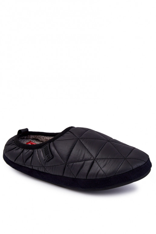 Herrenhausschuhe Big Star KK174365 schwarz Herrenhausschuhe Big Star KK174365 schwarz
