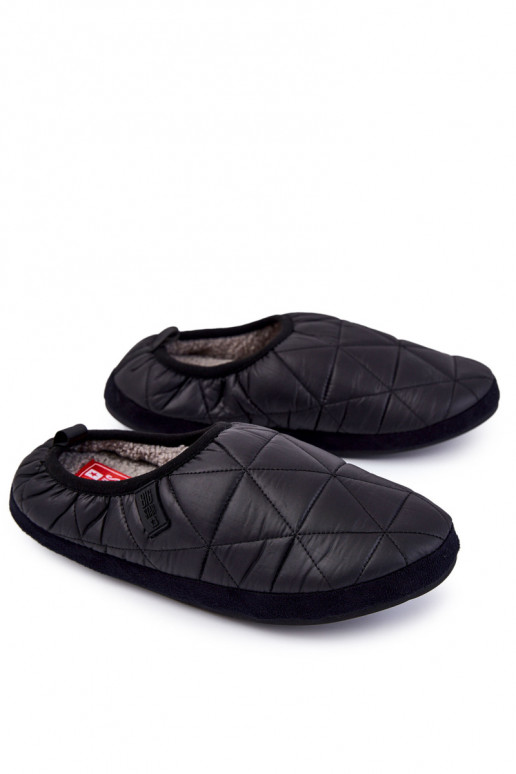 Herrenhausschuhe Big Star KK174365 schwarz Herrenhausschuhe Big Star KK174365 schwarz