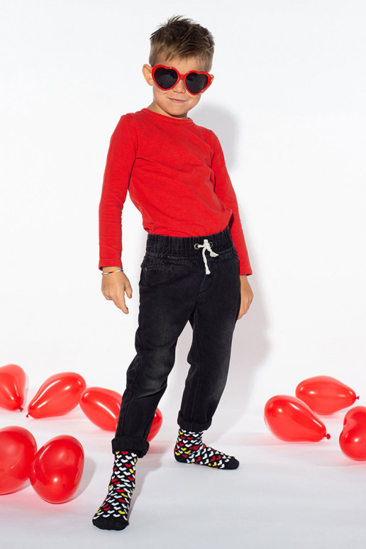 Ein Satz farbiger Socken Ein Satz farbiger Socken