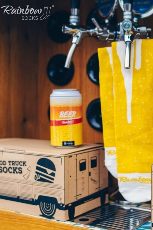 Sockenset Food Truck Socken Box 3 Paar Sockenset Food Truck Socken Box 3 Paar