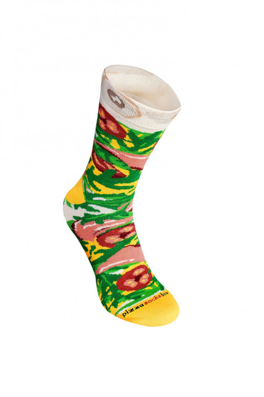 Farbige Socken im Karton 5 Par Farbige Socken im Karton 5 Par