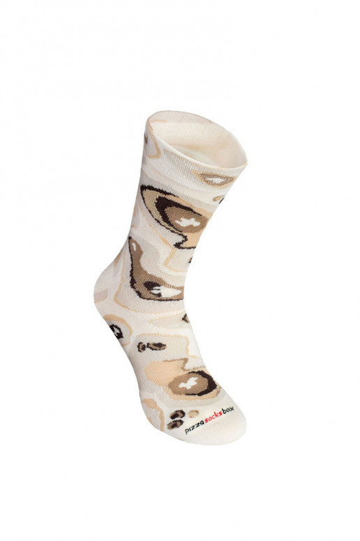 Farbige Socken in einer Box Pizza 4 Paar Farbige Socken in einer Box Pizza 4 Paar