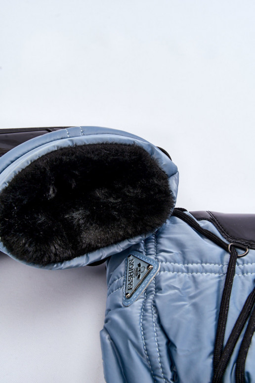 Schneestiefel mit Schnürsenkeln in der blauen Farbe Carrios Schneestiefel mit Schnürsenkeln in der blauen Farbe Carrios