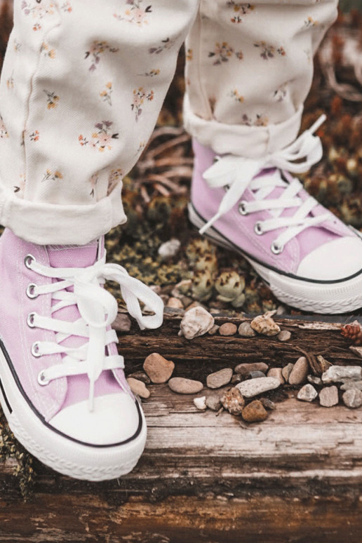 Kinderschuhe mit Sohle Lila Farbe Filemon Kinderschuhe mit Sohle Lila Farbe Filemon