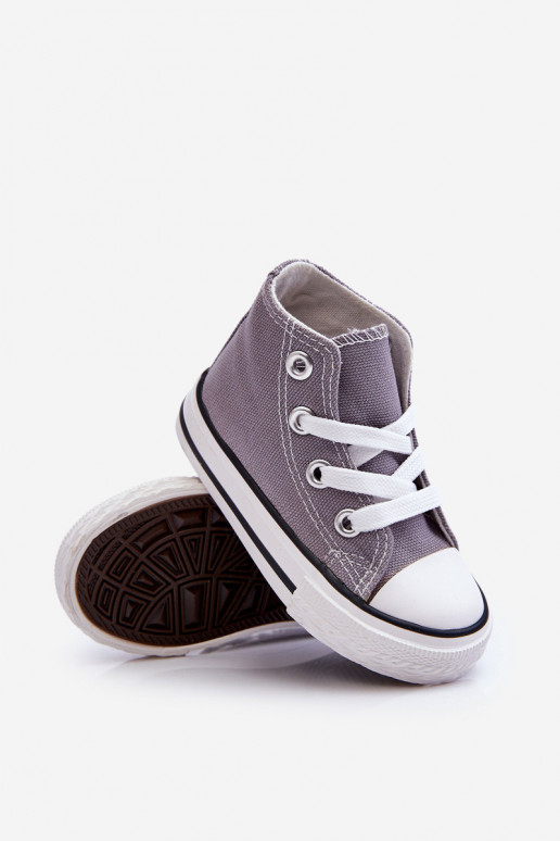 Kinderschuhe mit Sohle, grau Filemon Kinderschuhe mit Sohle, grau Filemon