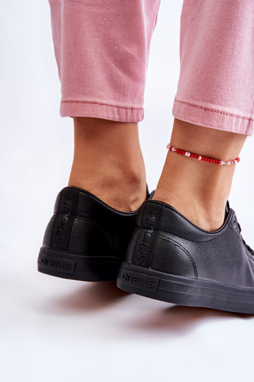 mit Riemen Klassisches Modell von Freizeitschuhen in der Farbe Schwarz von Misima