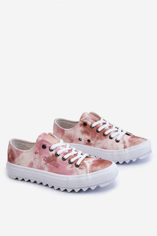 Sneakers mit flachen Sohlen Big Star LL274044 rosa-beige Farbe Sneakers mit flachen Sohlen Big Star LL274044 rosa-beige Farbe
