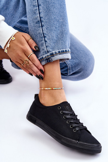 Sneakers mit flacher Sohle Big Star LL274057 schwarz