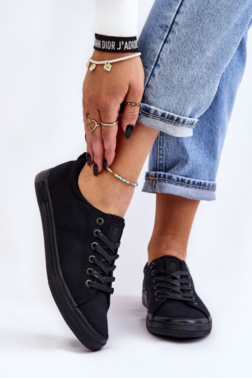 Sneakers mit flacher Sohle Big Star LL274057 schwarz Sneakers mit flacher Sohle Big Star LL274057 schwarz