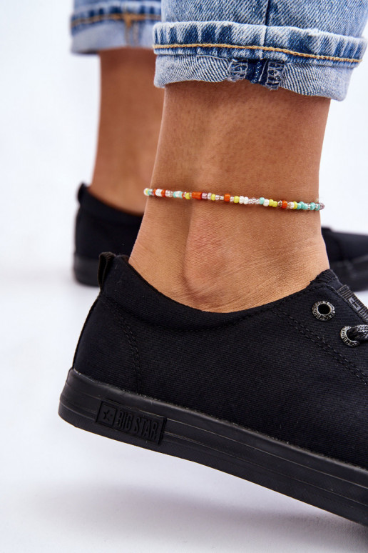 Sneakers mit flacher Sohle Big Star LL274057 schwarz Sneakers mit flacher Sohle Big Star LL274057 schwarz