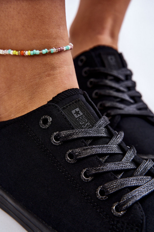 Sneakers mit flacher Sohle Big Star LL274057 schwarz Sneakers mit flacher Sohle Big Star LL274057 schwarz