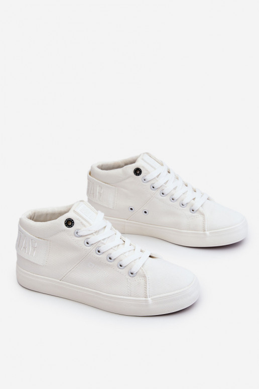 Klassisches Modell Freizeitschuhe mit Sohle Big Star LL274002 in der Farbe Weiß Klassisches Modell Freizeitschuhe mit Sohle Big Star LL274002 in der Farbe Weiß