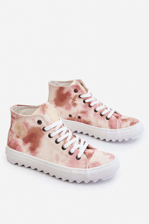 Freizeitschuhe Big Star LL274048 beige-rosa Freizeitschuhe Big Star LL274048 beige-rosa