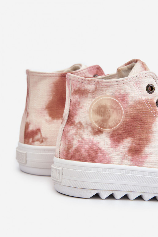 Freizeitschuhe Big Star LL274048 beige-rosa Freizeitschuhe Big Star LL274048 beige-rosa