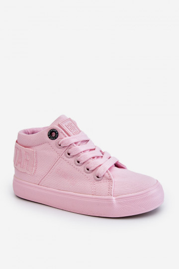 Klassische Freizeitschuhe für Kinder mit Stiefel Big Star LL374003 in rosa Farbe