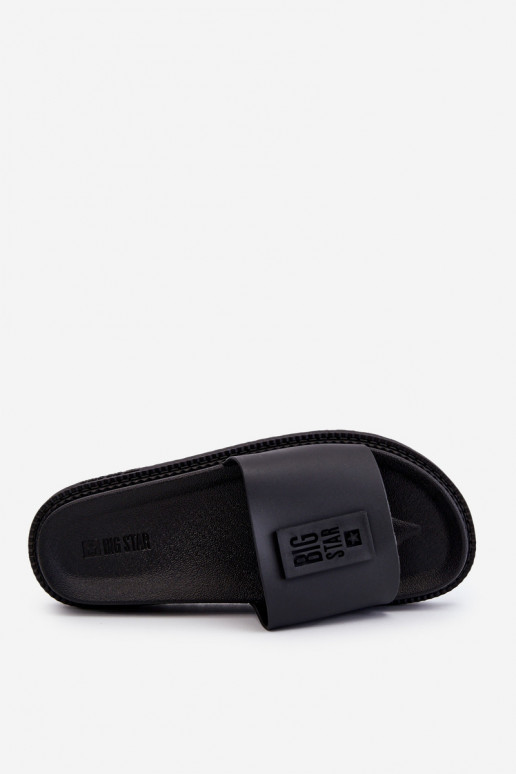 Hausschuhe Big Star LL274429 schwarz