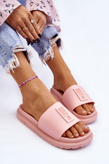 Hausschuhe Big Star LL274425 Hellrosa Farbton