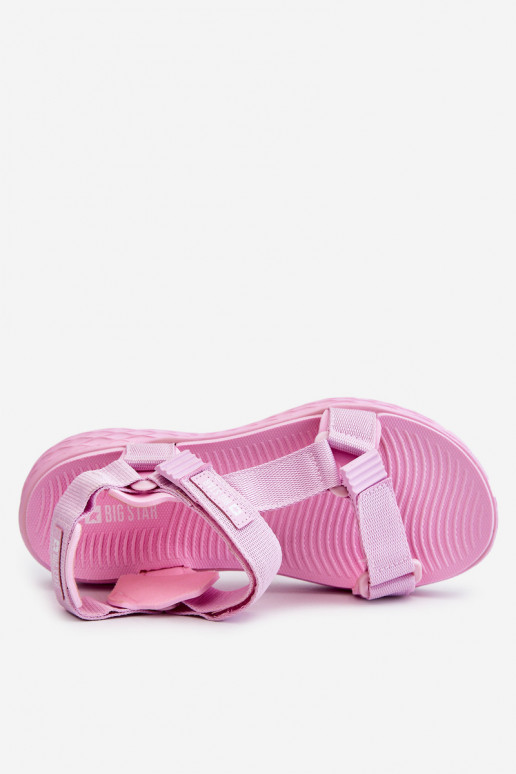 Damensandalen Big Star LL274A100 rosa