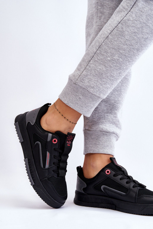 Sneakers Modell Schuhe Cross Jeans LL2R4012C schwarze Farbe Sneakers Modell Schuhe Cross Jeans LL2R4012C schwarze Farbe
