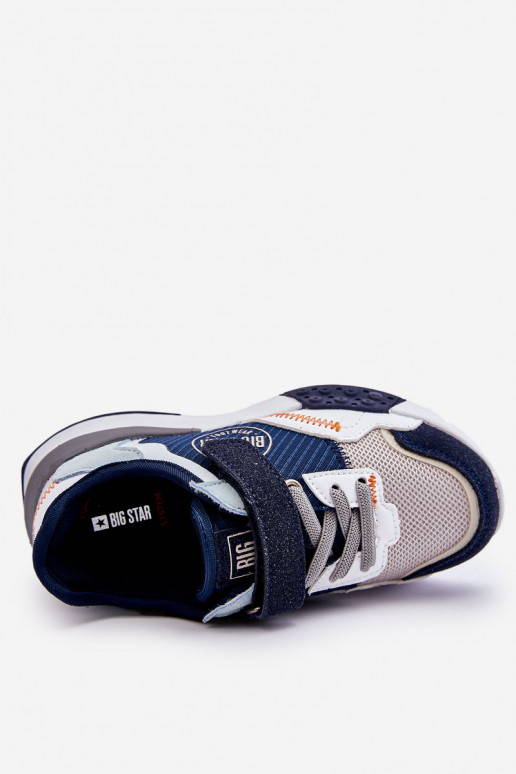 Kinder-Sneaker-Modell Schuhe Memory Foam System Big Star LL374225 dunkelblau Kinder-Sneaker-Modell Schuhe Memory Foam System Big Star LL374225 dunkelblau