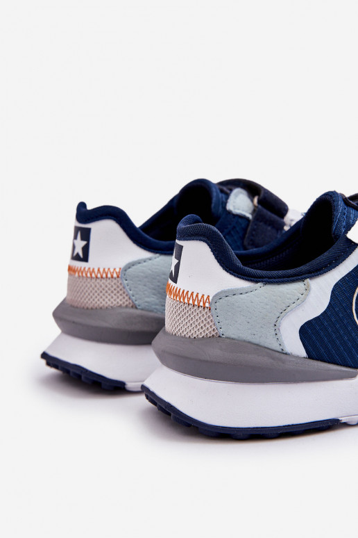 Kinder-Sneaker-Modell Schuhe Memory Foam System Big Star LL374225 dunkelblau Kinder-Sneaker-Modell Schuhe Memory Foam System Big Star LL374225 dunkelblau