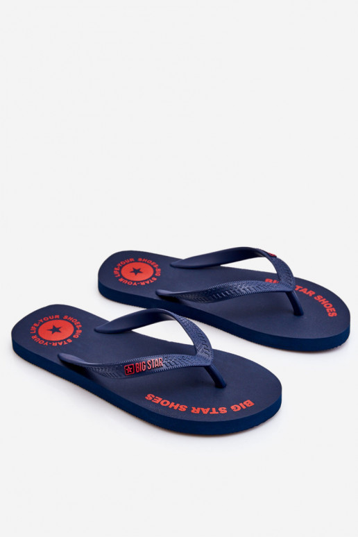 Hausschuhe Big Star LL174424 dunkelblau Hausschuhe Big Star LL174424 dunkelblau