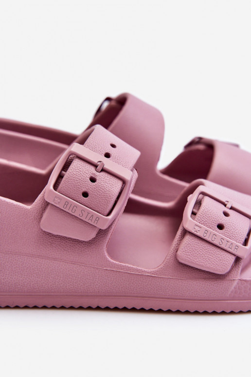 Leichte Sandalen Big Star LL274744 Lila Farbe Leichte Sandalen Big Star LL274744 Lila Farbe