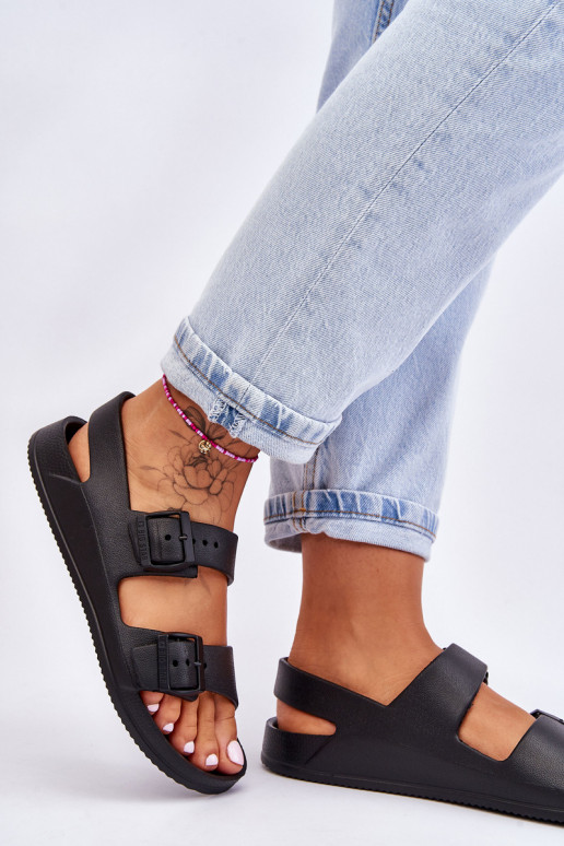 Leichte Sandalen Big Star LL274745 schwarz