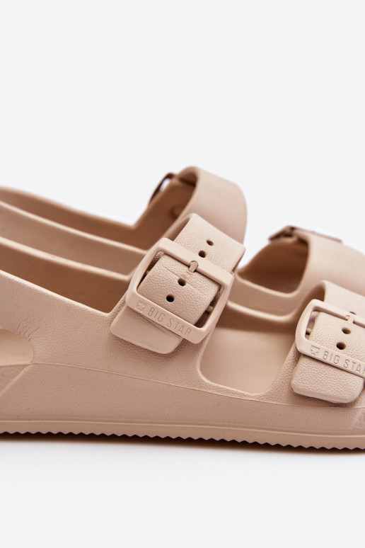 Leichte Sandalen Big Star LL274746 beige Leichte Sandalen Big Star LL274746 beige