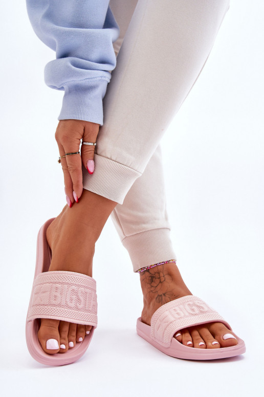 Modische Hausschuhe Big Star LL274A157 Hellrosa Farbton Modische Hausschuhe Big Star LL274A157 Hellrosa Farbton