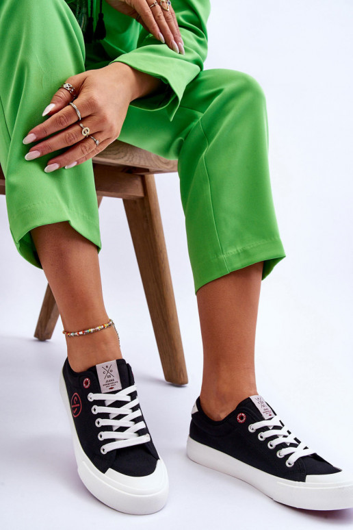 Sneakers Cross Jeans LL2R4044 schwarze Farbe Sneakers Cross Jeans LL2R4044 schwarze Farbe