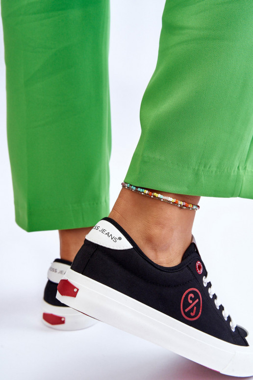 Sneakers Cross Jeans LL2R4044 schwarze Farbe Sneakers Cross Jeans LL2R4044 schwarze Farbe