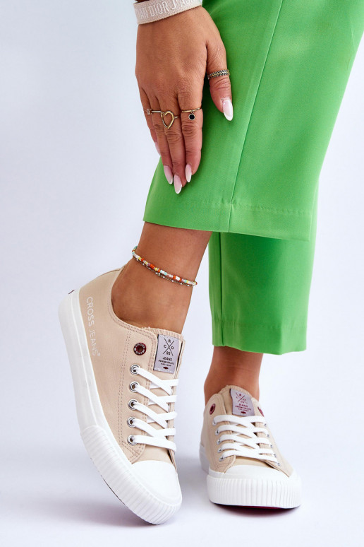 Damenschuhe Cross Jeans LL2R4070 beige Damenschuhe Cross Jeans LL2R4070 beige