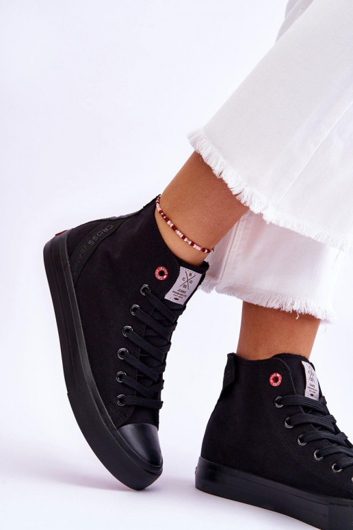 Cross Jeans LL2R4088C schwarze Freizeitschuhe des klassischen Modells Cross Jeans LL2R4088C schwarze Freizeitschuhe des klassischen Modells