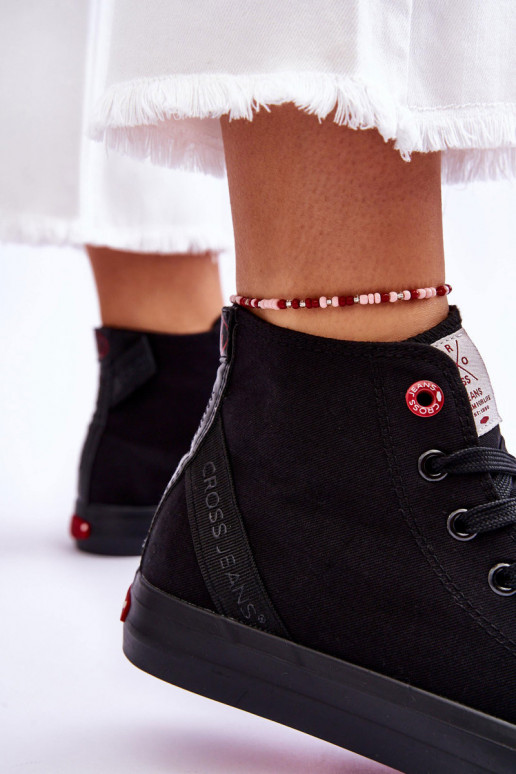 Cross Jeans LL2R4088C schwarze Freizeitschuhe des klassischen Modells Cross Jeans LL2R4088C schwarze Freizeitschuhe des klassischen Modells