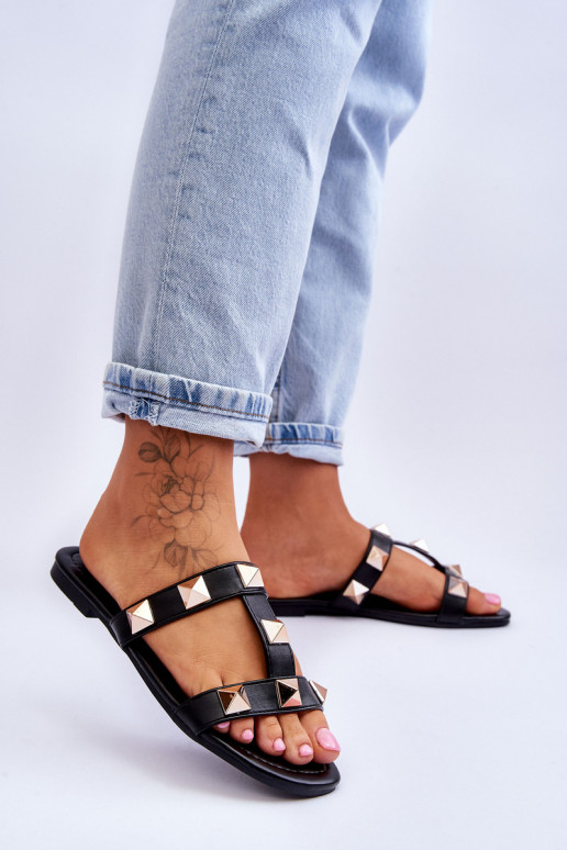 Hausschuhe in schwarzer Farbe Mercure