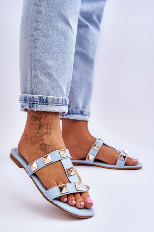 Hausschuhe blaue Farbe Mercure