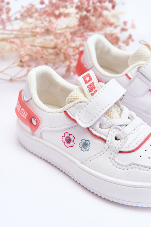 Kindersportschuhe Big Star JJ374082 weiße Farbe Kindersportschuhe Big Star JJ374082 weiße Farbe