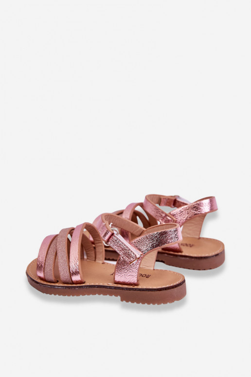 Sandalen für Kinder mit Riemen in der rosa Farbe Isla Sandalen für Kinder mit Riemen in der rosa Farbe Isla