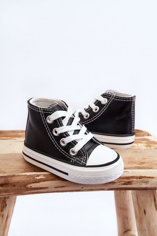 High-Top-Sneaker für Kinder Schwarz-Weiß Marney High-Top-Sneaker für Kinder Schwarz-Weiß Marney