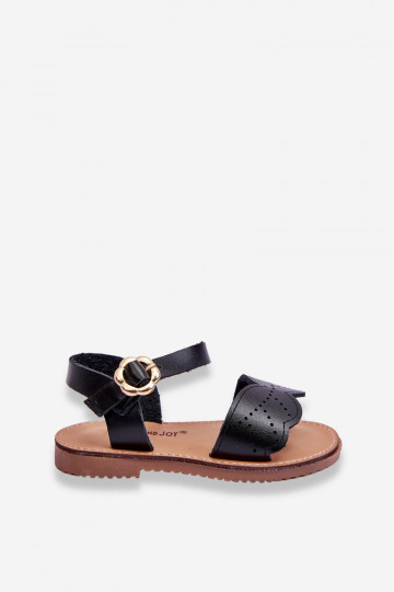 Kindersandalen in der Farbe Schwarz Izzy 2