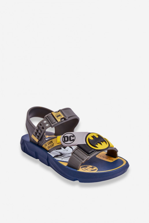 Kindersandalen Batman Grendene Kids JJ385049 graue Farbe Kindersandalen Batman Grendene Kids JJ385049 graue Farbe