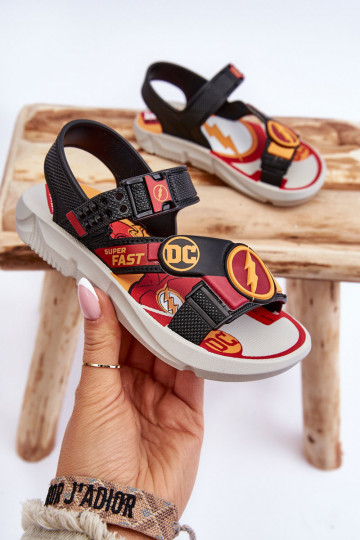 Kindersandalen Flash Grendene Kids JJ385051 rote Farbe